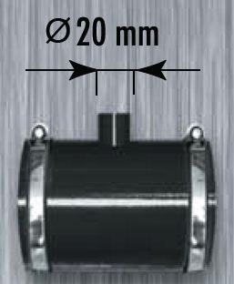 Silikonov� spojka, �ern�, pr�m�r 70 mm