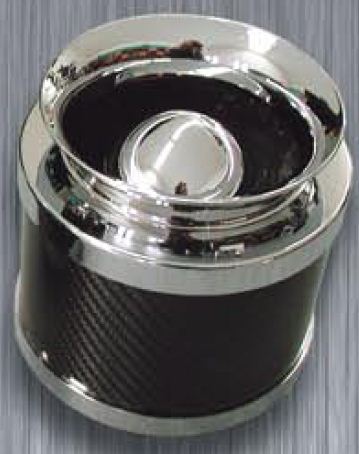 Univerzln sportovn vzduchov filtr, carbon black B-251 M, prmr 65 mm (130 x 150 mm)