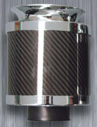 Univerz�ln� sportovn� vzduchov� filtr, carbon black B-251 L, pr�m�r 70 mm (130 x 170 mm)