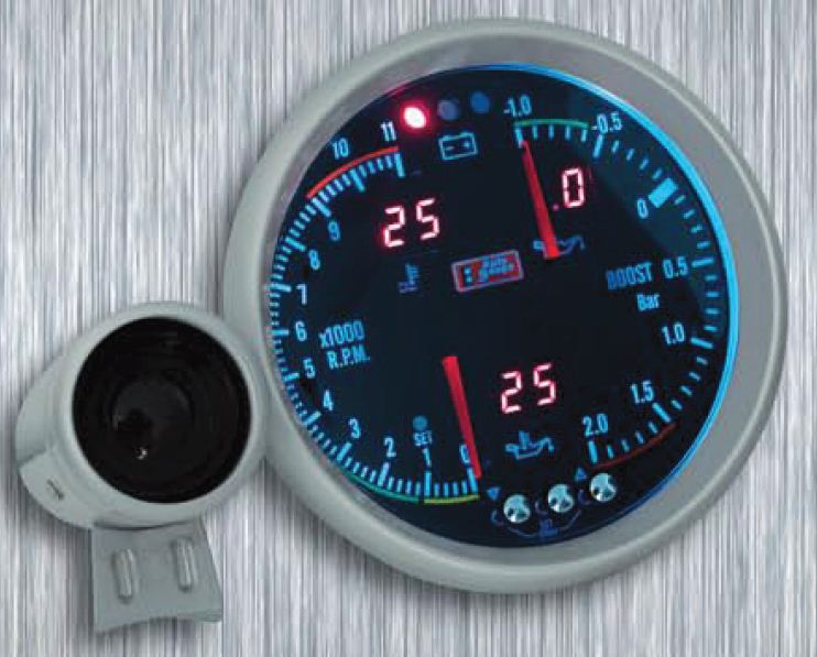 Multifunk�n� ukazatel, pr�m�r 127 mm