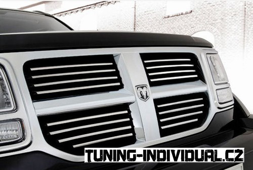 Dodge Nitro - NEREZ chrom li�ty p�edn� masky - Omsa Line