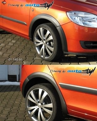 Lemy blatn�k� - �ern� des�n Fabia II