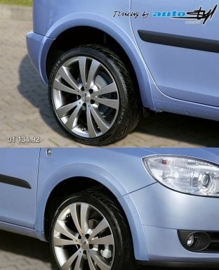 Lemy blatn�k� - hladk� povrch pro lak Fabia II