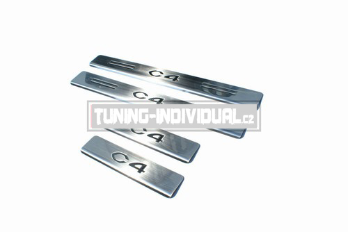 Citroen C4 - nerez chrom prahov� li�ty OMSA