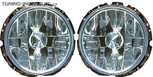 P�edn� sv�tlomety hlavn� �ir� VW Golf I (klopen�/d�lkov�). Sada.