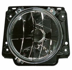 P�edn� sv�tlomety hlavn� �ir� VW Golf II - zatmaven�