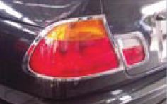 R�me�ky zadn�ch sv�tel pro BMW serie 3 E46 4D 1998-2002, chrom