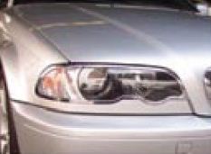 R�me�ky p�edn�ch sv�tel pro BMW serie 3 E46 2D 1998-2003, chrom