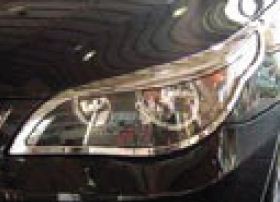 R�me�ky p�edn�ch sv�tel pro BMW serie 5 E60, chrom