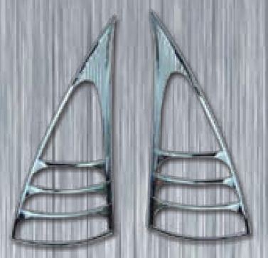 R�me�ky zadn�ch sv�tel pro Citroen C3, chrom