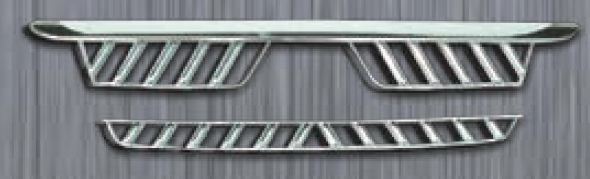 Kryty p�edn� masky pro Mitsubishi Pajero, rok v�roby od 2004, chrom