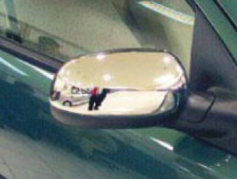 Kryty zrc�tek pro Opel Corsa, rok v�roby 2000-2004, chrom