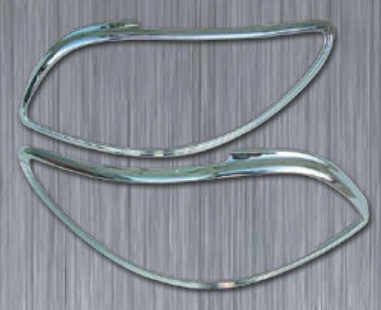 R�me�ky zadn�ch sv�tel pro Peugeot 206, chrom