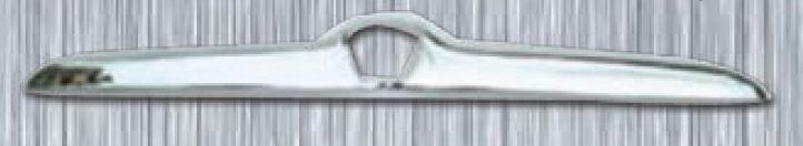 Li�ta kufru nad SPZ pro Peugeot 206, chrom