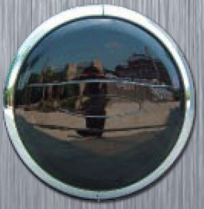 Kryt rezervn�ho kola rozm�r� 275x70 R16 pro Toyota Land Cruiser, rok v�roby od 2003, chrom