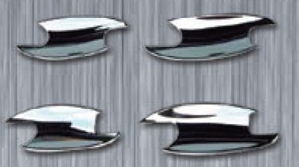 Podlo�ky klik pro 4 dve�e pro Mercedes Benz W203, W211 a W220, chrom