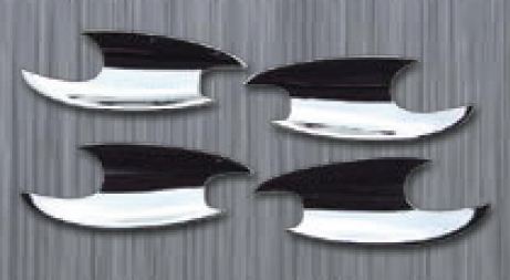 Podlo�ky klik pro 4 dve�e pro Mercedes Benz ML W164, rok v�roby od 2006, chrom