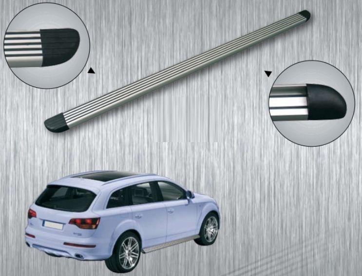 Prahy pro Audi Q7, rok v�roby od 2006, chrom