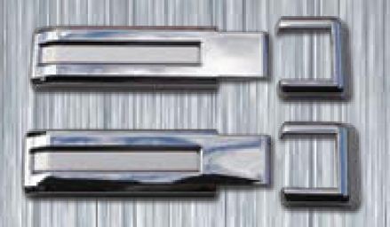 Kryty na zadn� z�v�sy pro Jeep Wrangler, rok v�roby od 2007, chrom