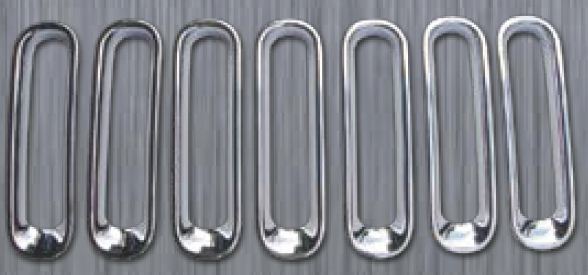 Kryty masky pro Jeep Wrangler, rok v�roby od 2007, chrom