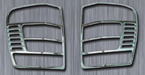 R�me�ky zadn�ch sv�tel pro Jeep Grand Cherokee, rok v�roby 1999-2004, chrom