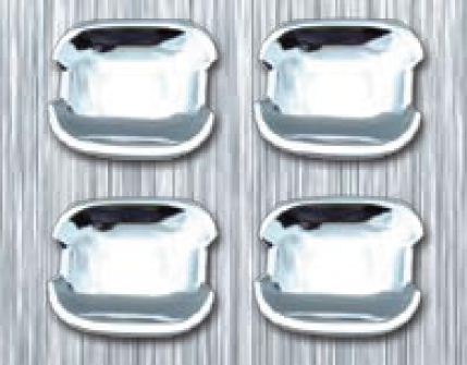 Podlo�ky klik pro 4 dve�e pro Mercedes Benz ML, rok v�roby 1996-2005, chrom