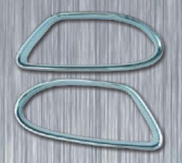 R�me�ky p�edn�ch mlhov�ch sv�tel pro Mercedes Benz ML, rok v�roby 2001-2004, chrom