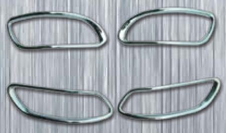 R�me�ky p�edn�ch mlhov�ch sv�tel pro Lexus RX330, chrom