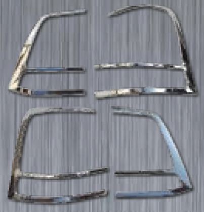 R�me�ky zadn�ch sv�tel pro Toyota Land Cruiser LC200, chrom
