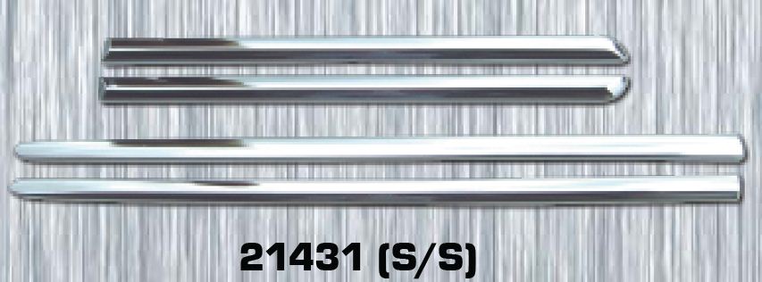 Li�ty na dve�e pro Toyota Corolla, nerez