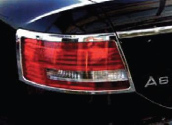 R�me�ky zadn�ch sv�tel pro Audi A6, rok v�roby od 2004, chrom