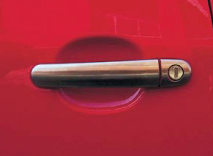 Kryty klik pro dvoje dve�� pro VW Lupo, rok v�roby 1999-2005, chrom