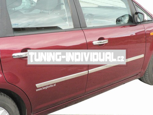 Ford C-Max 04- nerez chrom li�ty bo�n�ch dve�� OMSA