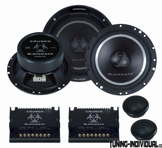 CRUNCH BLACKMAXX komponentn� reproduktory MXB 6.2C