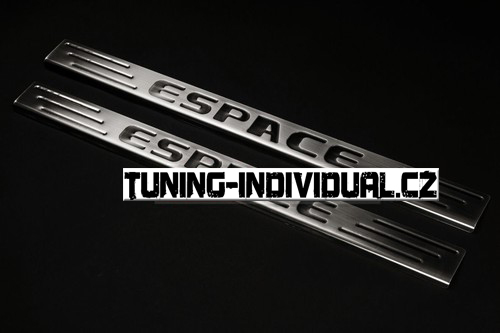 Renault Espace 06-08 - nerez chrom prahov� li�ty OMSA tuning