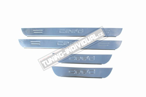 Kia Ceed - nerez chrom prahov� li�ty OMSA