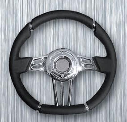 Sportovn� volant Monte Carlo, �ern�, pr�m�r 350 mm