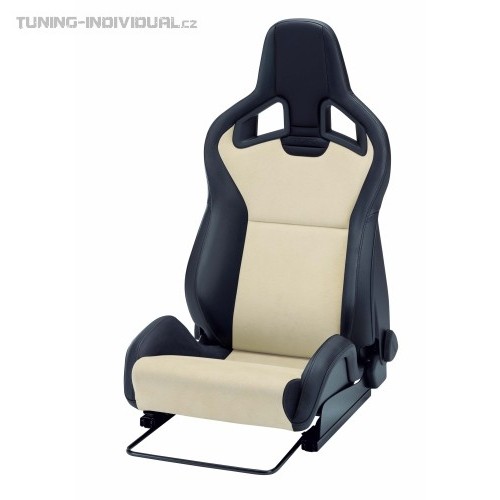 Seda�ka Recaro Sportster CS - �ern� ko�enka / b�ov� Dinamica