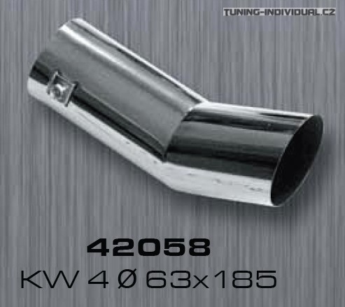 KONCOVKA V�FUKU KW-4 FI 63 X 185mm