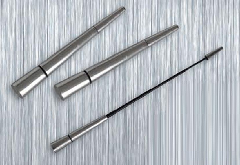 Koncovka ant�ny teleskopick� st��brn�, d�lka 122 - 277 mm