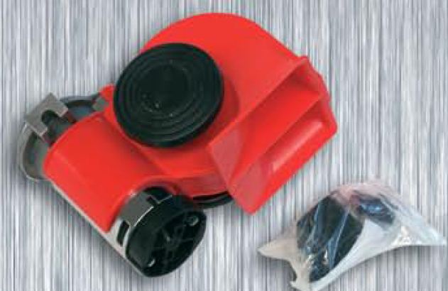 Klakson NAUTILUS, �erven�, 12V