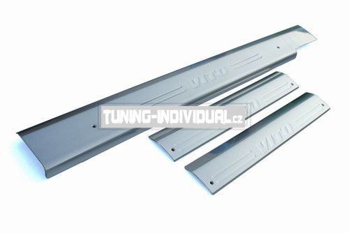 Mercedes Benz Vito W638 96-03 - OMSA chrom n�stupn� prah. li�ty