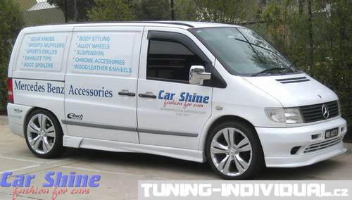 Mercedes Benz Vito W638 96-03 - chrom kryty zrc�tek OMSA LINE