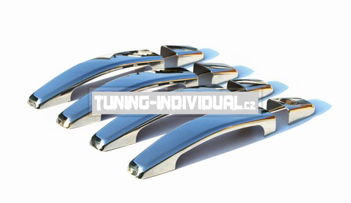 Opel Astra H - nerez chrom kryty klik OMSA LINE