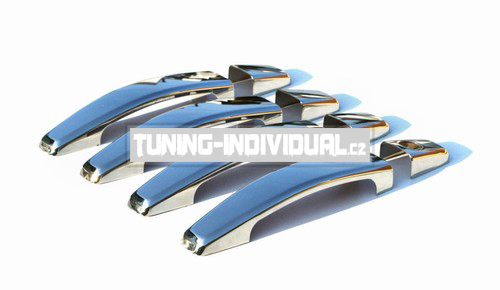 Opel Zafira B - nerez chrom kryty klik OMSA LINE