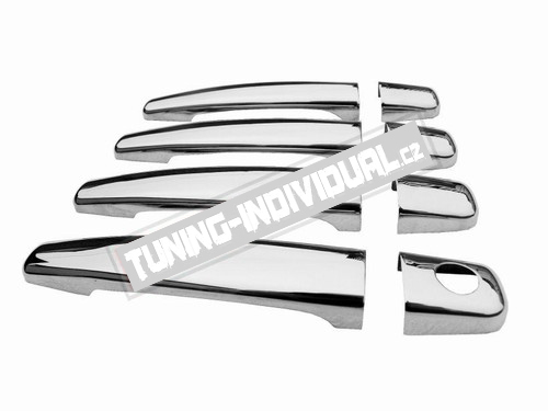 Peugeot 307 - nerez chrom kryty klik OMSA tuning
