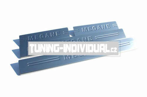 Renault Megane II - nerez chrom prahov� li�ty OMSA tuning