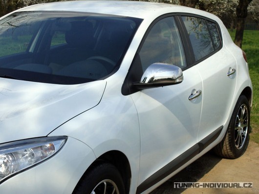 Renault Megane III 09-11 - OMSA nerez chrom kryty zrc�tek