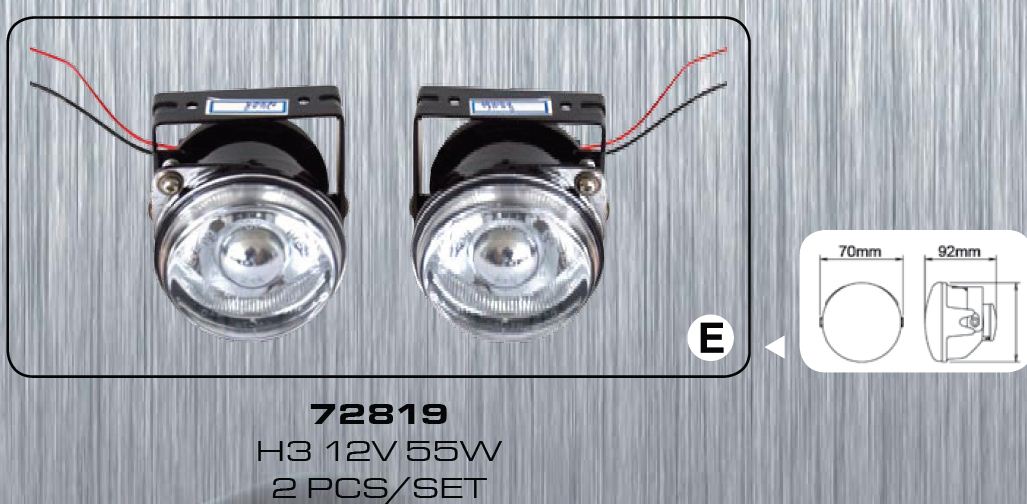 P��davn� halogenov� sv�tlo H3 12V 55W, sada 2 kusy