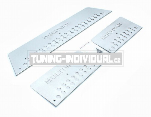 VW Multivan T5 3D - nerez chrom prahov� li�ty OMSA LINE